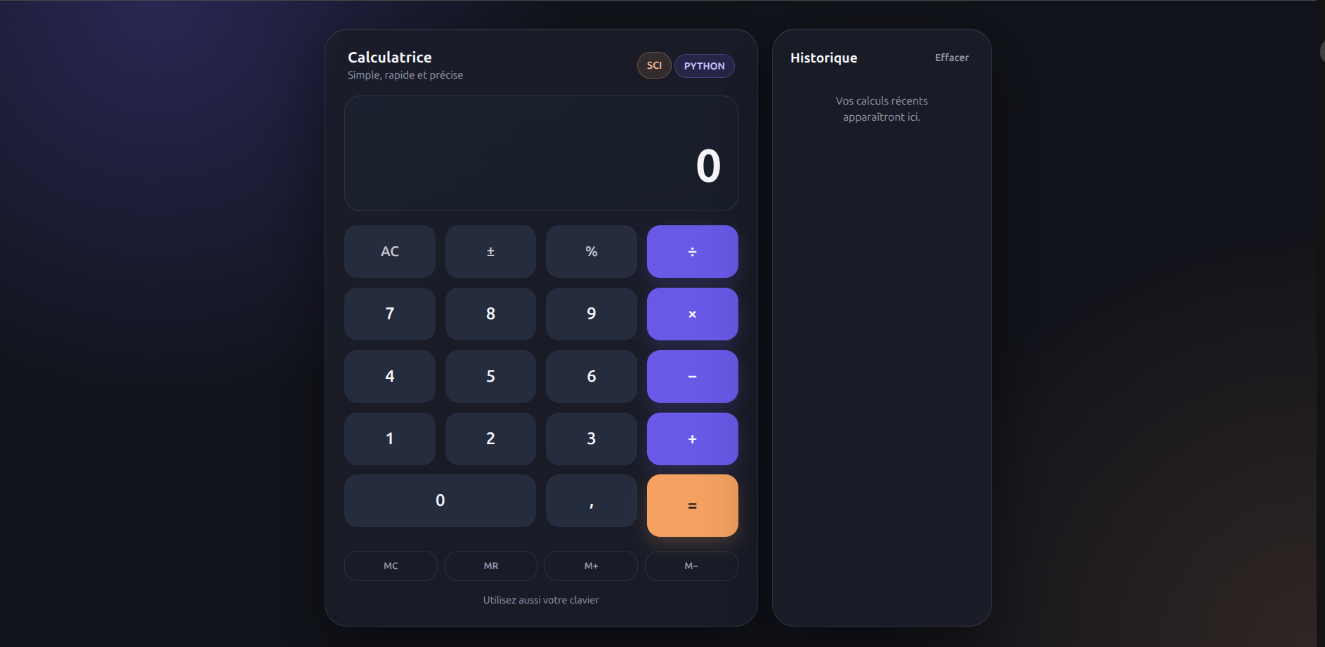 Calculatrice